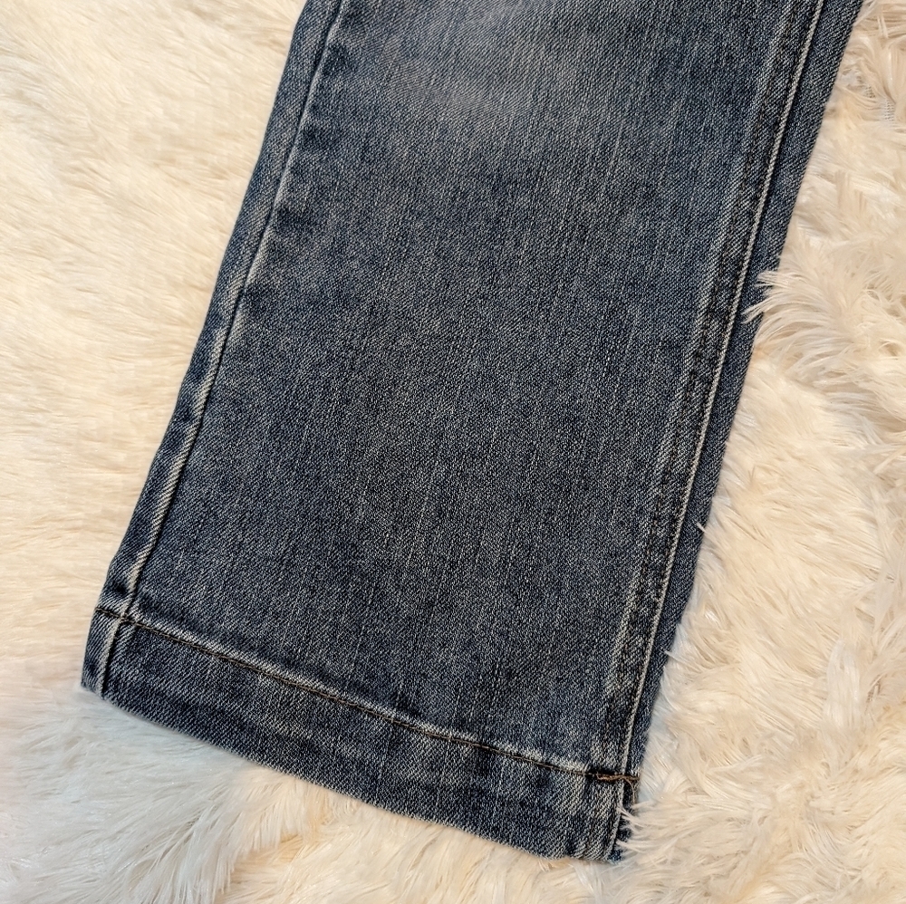 Tommy Hilfiger Cropped Midrise Jeans Misses SZ 8 - Picture 10 of 11